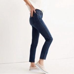Womens Madewell Slim Straight size 24x28 Dark Wash Jeans